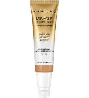 Max Factor Miracle Second Skin  Flüssige Foundation 30 ml Nr. 08 - Medium Tan