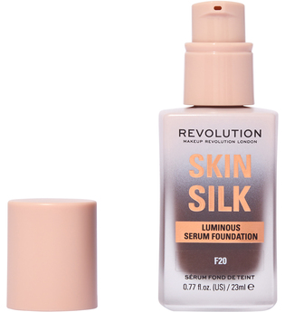 Makeup Revolution Silk Serum Foundation 23ml (Various Shades) - F20