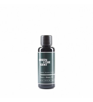 Green + The Gent Face Shave Oil 50 ml - Gesichtspflege