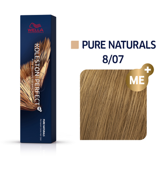 Wella Professionals Koleston Perfect Me+ Pure Naturals Haarfarbe 60 ml / 8/07 Hellblond natur-braun