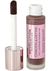 Makeup Revolution Conceal & Define Foundation (Various Shades) - F18