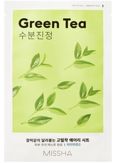 MISSHA - Gesichtsmaske - Airy Fit Sheet Mask - Green Tea