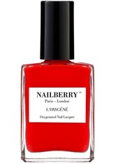 Nailberry Nägel Nagellack L'Oxygéné Oxygenated Nail Lacquer Cherry Cherie 15 ml