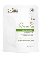 CHOBS Face Mask Green Tea Tuchmaske 25.0 ml