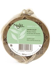 Najel Aleppo-Seife - Amber & Oud an Kordel Körperseife 150.0 g