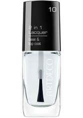 ARTDECO 2 in 1 Lacquer  Nagelunter- und Nagelüberlack 10 ml No_Color